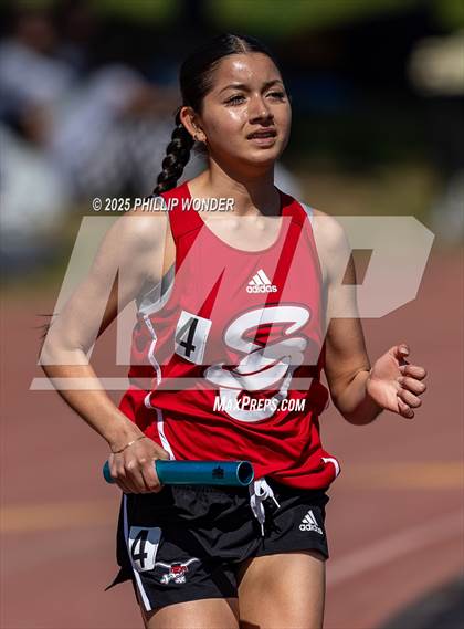 Thumbnail 1 in Benson Invitational (Girls 4x800)  photogallery.