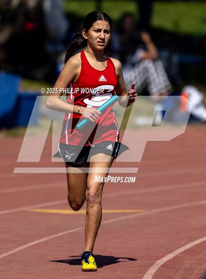 Thumbnail 1 in Benson Invitational (Girls 4x800)  photogallery.