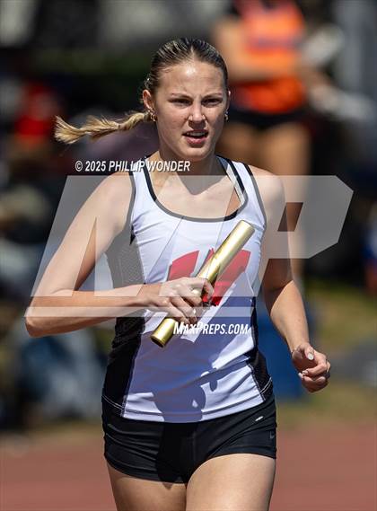 Thumbnail 2 in Benson Invitational (Girls 4x800)  photogallery.