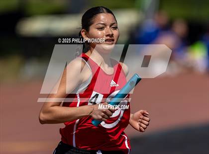 Thumbnail 2 in Benson Invitational (Girls 4x800)  photogallery.