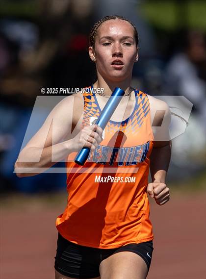Thumbnail 1 in Benson Invitational (Girls 4x800)  photogallery.