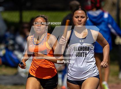 Thumbnail 3 in Benson Invitational (Girls 4x800)  photogallery.