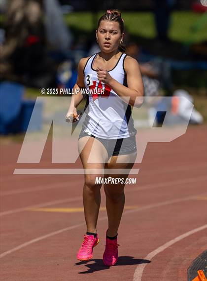 Thumbnail 2 in Benson Invitational (Girls 4x800)  photogallery.