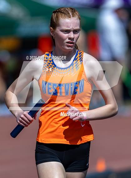 Thumbnail 1 in Benson Invitational (Girls 4x800)  photogallery.