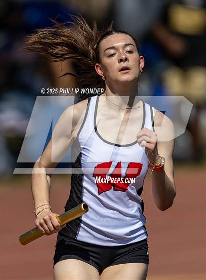 Thumbnail 1 in Benson Invitational (Girls 4x800)  photogallery.