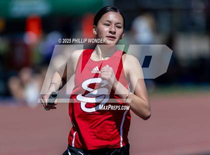 Thumbnail 1 in Benson Invitational (Girls 4x800)  photogallery.