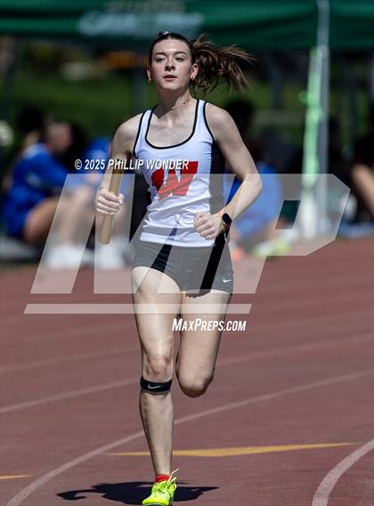Thumbnail 2 in Benson Invitational (Girls 4x800)  photogallery.