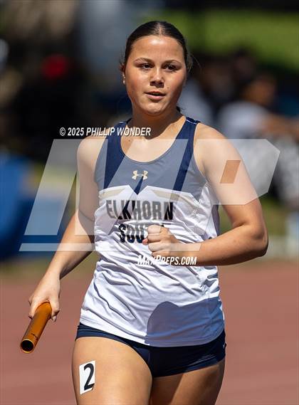 Thumbnail 1 in Benson Invitational (Girls 4x800)  photogallery.
