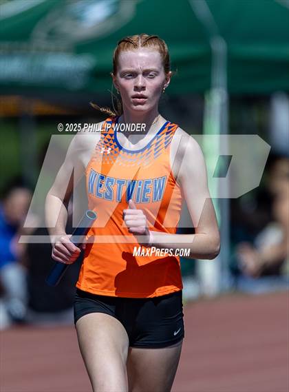 Thumbnail 3 in Benson Invitational (Girls 4x800)  photogallery.