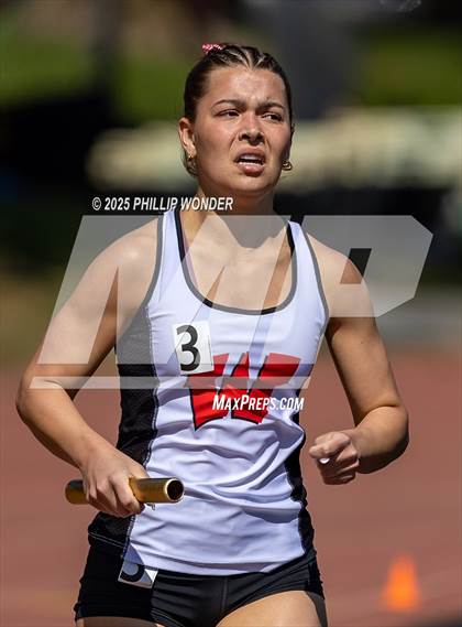 Thumbnail 1 in Benson Invitational (Girls 4x800)  photogallery.