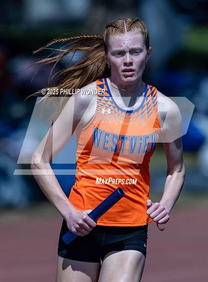 Thumbnail 3 in Benson Invitational (Girls 4x800)  photogallery.