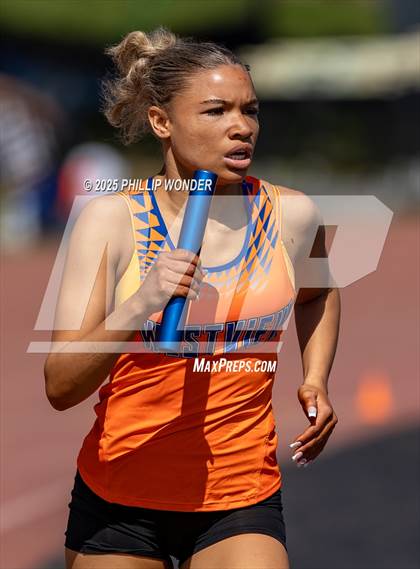 Thumbnail 3 in Benson Invitational (Girls 4x800)  photogallery.
