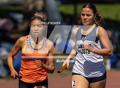 Thumbnail 2 in Benson Invitational (Girls 4x800)  photogallery.