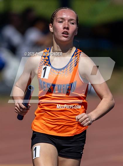 Thumbnail 1 in Benson Invitational (Girls 4x800)  photogallery.