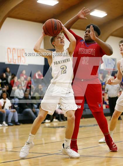 Thumbnail 1 in Jemison vs. Verbena (Chilton County Tournament) photogallery.