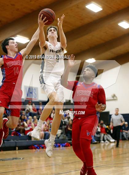 Thumbnail 2 in Jemison vs. Verbena (Chilton County Tournament) photogallery.