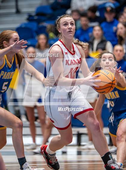 Thumbnail 1 in Parowan vs. Kanab (UHSAA 2A Quarterfinal) photogallery.