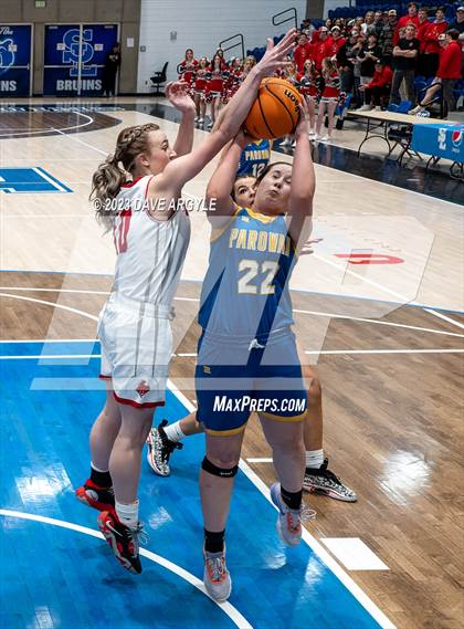 Thumbnail 1 in Parowan vs. Kanab (UHSAA 2A Quarterfinal) photogallery.