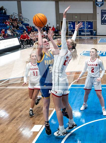 Thumbnail 2 in Parowan vs. Kanab (UHSAA 2A Quarterfinal) photogallery.