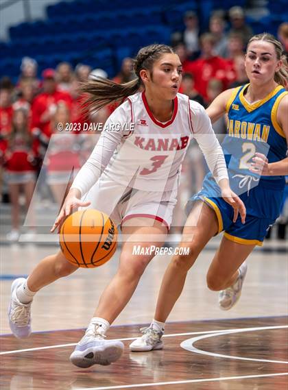 Thumbnail 2 in Parowan vs. Kanab (UHSAA 2A Quarterfinal) photogallery.