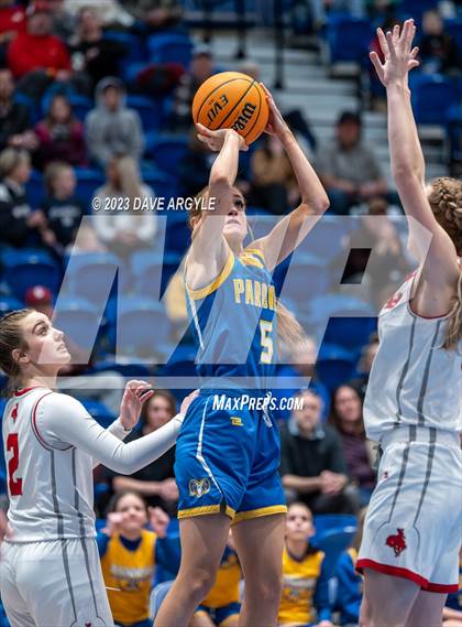 Thumbnail 2 in Parowan vs. Kanab (UHSAA 2A Quarterfinal) photogallery.