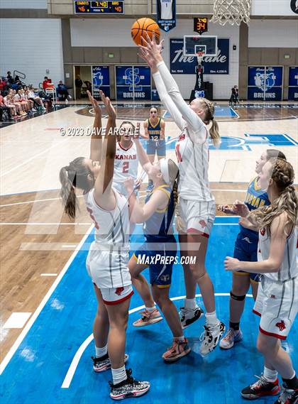Thumbnail 2 in Parowan vs. Kanab (UHSAA 2A Quarterfinal) photogallery.