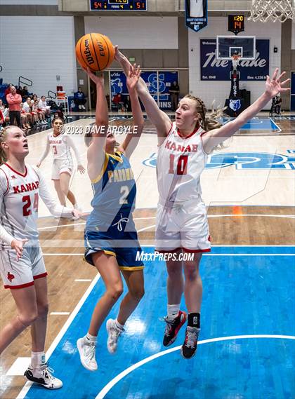 Thumbnail 2 in Parowan vs. Kanab (UHSAA 2A Quarterfinal) photogallery.