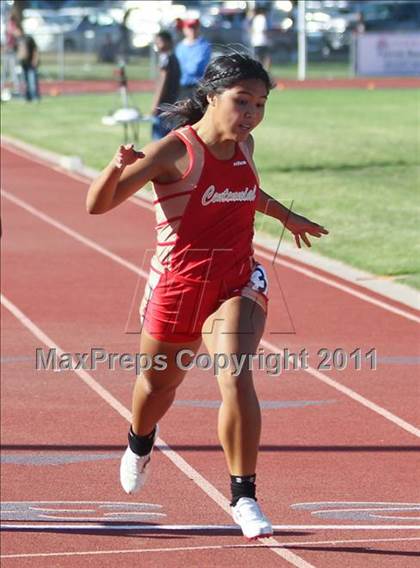 Thumbnail 2 in CIF CS Yosemite Area Finals (100m Dash) photogallery.