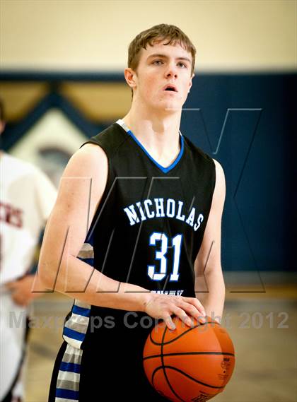 Thumbnail 2 in Nicholas County vs Ludlow (Lloyd Memorial Tournament) photogallery.