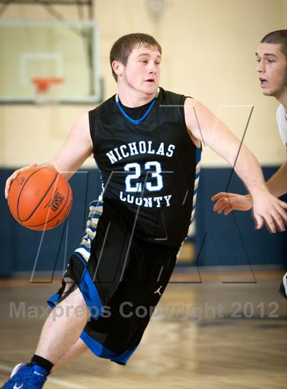 Thumbnail 1 in Nicholas County vs Ludlow (Lloyd Memorial Tournament) photogallery.