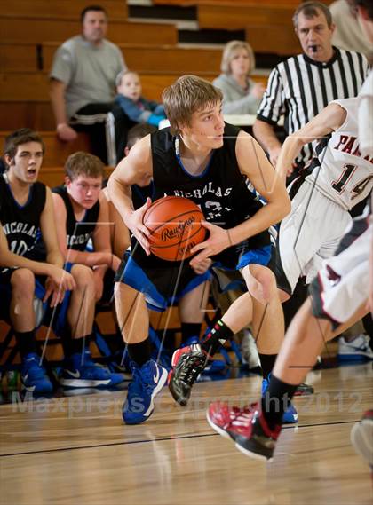 Thumbnail 3 in Nicholas County vs Ludlow (Lloyd Memorial Tournament) photogallery.
