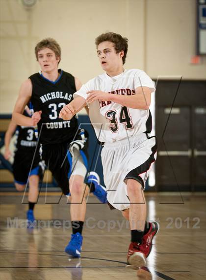 Thumbnail 3 in Nicholas County vs Ludlow (Lloyd Memorial Tournament) photogallery.