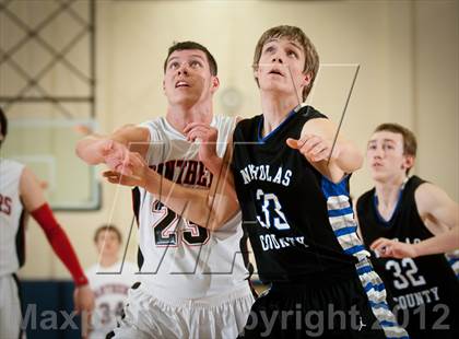 Thumbnail 2 in Nicholas County vs Ludlow (Lloyd Memorial Tournament) photogallery.