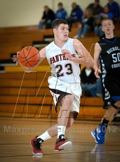 Thumbnail 3 in Nicholas County vs Ludlow (Lloyd Memorial Tournament) photogallery.