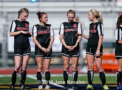 Thumbnail 3 in Grace Brethren vs. St. Anthony (CIF-SS D7 Final) photogallery.
