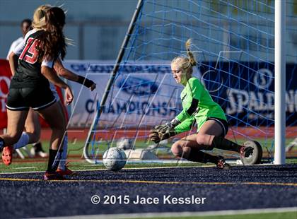 Thumbnail 2 in Grace Brethren vs. St. Anthony (CIF-SS D7 Final) photogallery.