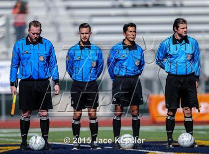 Thumbnail 2 in Grace Brethren vs. St. Anthony (CIF-SS D7 Final) photogallery.