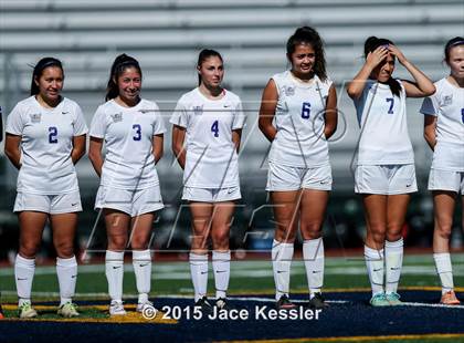 Thumbnail 1 in Grace Brethren vs. St. Anthony (CIF-SS D7 Final) photogallery.