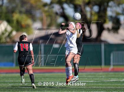 Thumbnail 2 in Grace Brethren vs. St. Anthony (CIF-SS D7 Final) photogallery.