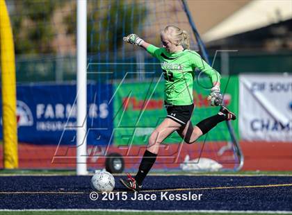 Thumbnail 1 in Grace Brethren vs. St. Anthony (CIF-SS D7 Final) photogallery.