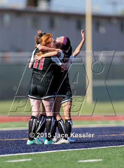 Thumbnail 3 in Grace Brethren vs. St. Anthony (CIF-SS D7 Final) photogallery.