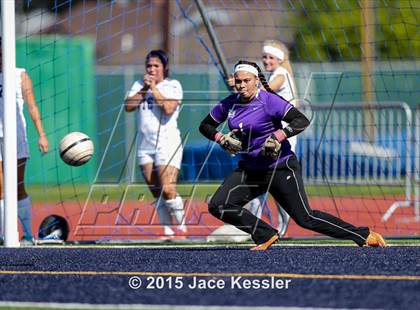 Thumbnail 2 in Grace Brethren vs. St. Anthony (CIF-SS D7 Final) photogallery.