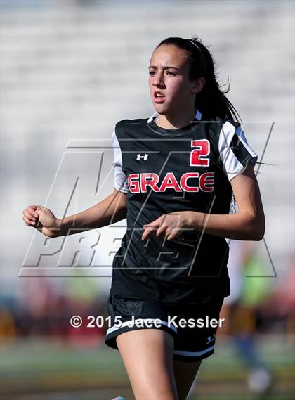 Thumbnail 3 in Grace Brethren vs. St. Anthony (CIF-SS D7 Final) photogallery.