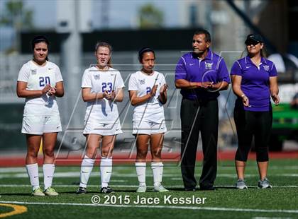 Thumbnail 3 in Grace Brethren vs. St. Anthony (CIF-SS D7 Final) photogallery.