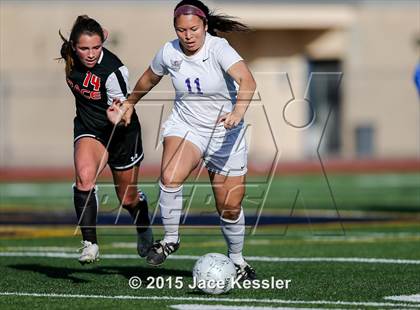 Thumbnail 3 in Grace Brethren vs. St. Anthony (CIF-SS D7 Final) photogallery.