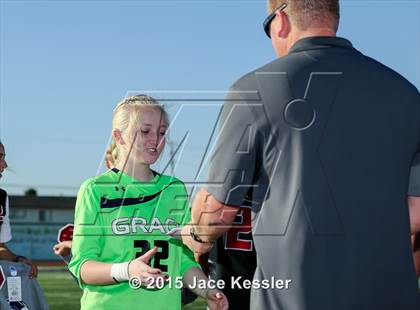 Thumbnail 3 in Grace Brethren vs. St. Anthony (CIF-SS D7 Final) photogallery.