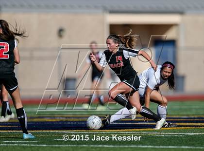 Thumbnail 1 in Grace Brethren vs. St. Anthony (CIF-SS D7 Final) photogallery.