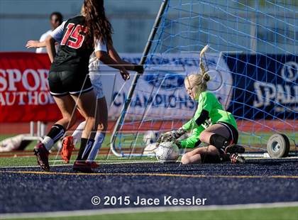 Thumbnail 3 in Grace Brethren vs. St. Anthony (CIF-SS D7 Final) photogallery.