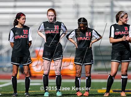 Thumbnail 1 in Grace Brethren vs. St. Anthony (CIF-SS D7 Final) photogallery.
