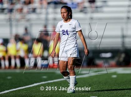 Thumbnail 2 in Grace Brethren vs. St. Anthony (CIF-SS D7 Final) photogallery.